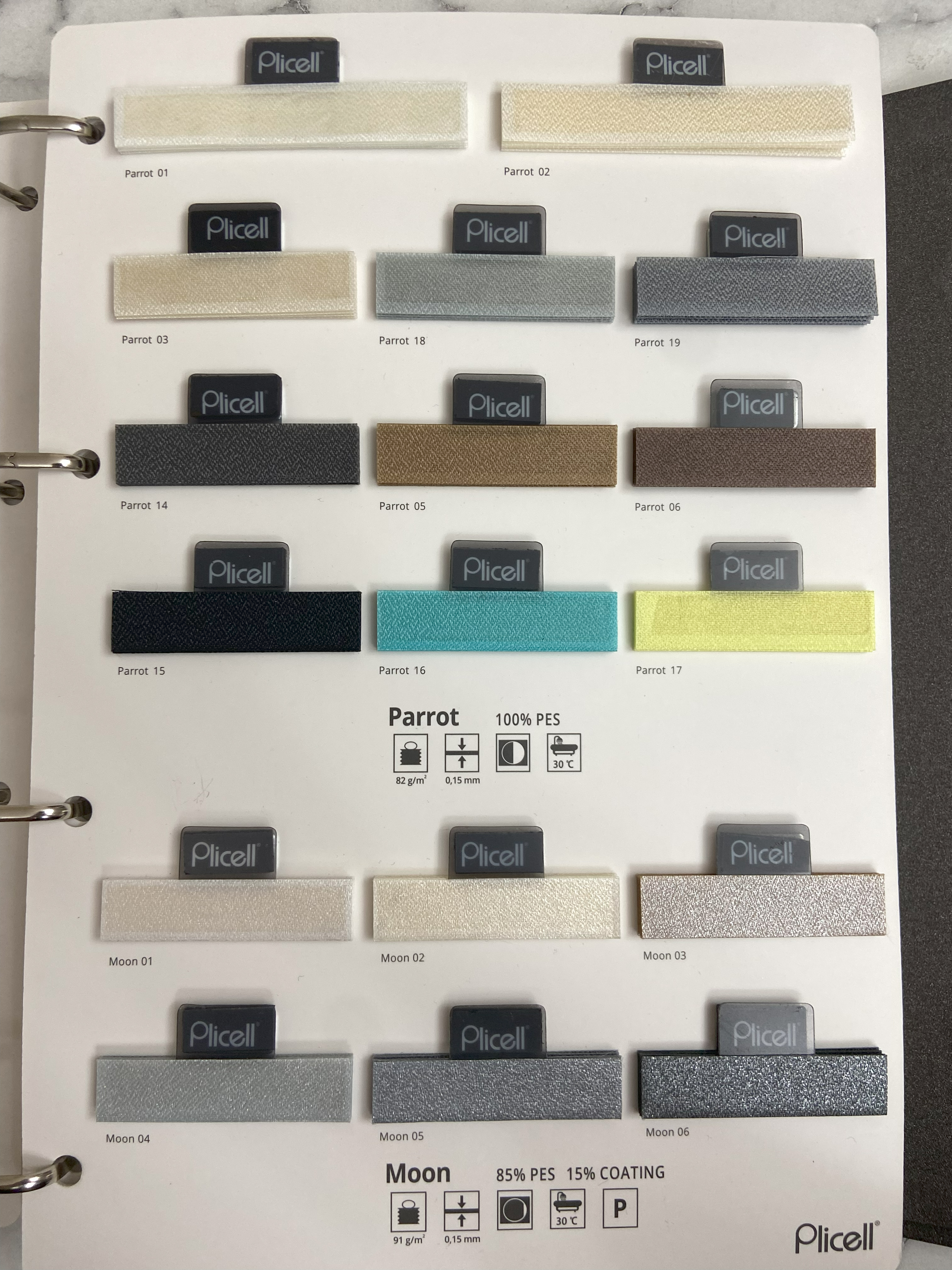 Plicell Perde 20 Renk Seçeneği (cam Balkon Perdesi Vb.)