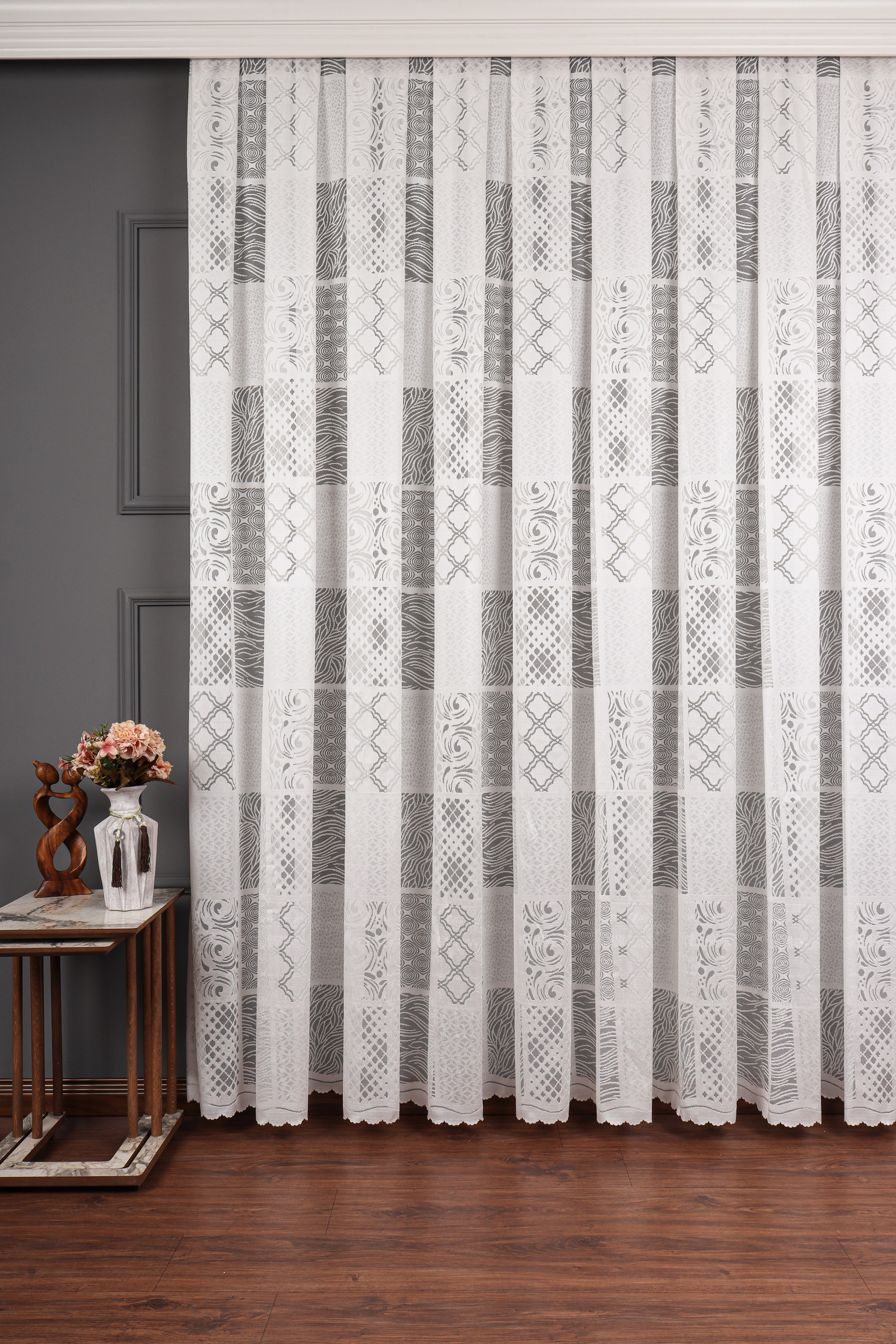 Yatak Odası - Doksanlar Örme Tül Perde