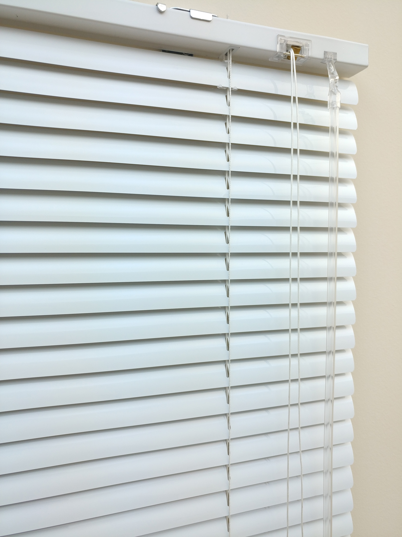 Beyaz - Alüminyum Jaluzi Perde - 25mm Kalınlığında- Beyaz